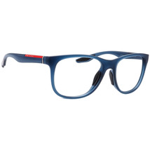 Prada Sunglasses &quot;Frame Only&quot; SPS 03O JAP-9P1 Matte Blue Square Italy 55 mm - £119.89 GBP