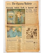 *The Evening Bulletin July 25th 1969 Newspaper Kennedy admits guilt,is s... - $276.07 MXN