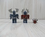 Mega Bloks Dragons Krystal Wars 2 Figures w/ extra head - $5.19