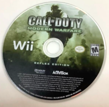 Call of Duty Modern Warfare Reflex Edition Nintendo Wii DISC ONLY video game COD - £5.49 GBP