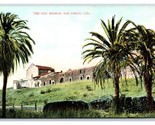 Old Mission San Diego California CA UNP DB Postcard P16 - $2.92