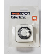 Workchoice Indoor Timer 2 Prong Polarized Outlet 15amp - $14.83 CAD