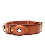 Dog Leather Collar Compatible with Apple AirTag - £26.47 GBP - £32.36 GBP