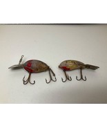 (2) Fred Arbogast Mud Bug 2&quot; Body Plastic Diving Crankbaits, Mixed Lot o... - £13.98 GBP