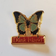 Dunk Island Queensland Australia Blue Butterfly Lapel Hat Pin Travel Sou... - £13.00 GBP