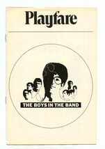 Playfare The Boys in the Band Theatre Four New York 1967 Carleton Carpen... - $11.88