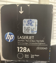 Original HP 128A Black CE320AD LaserJet Toner Cartridge (1) - $69.29