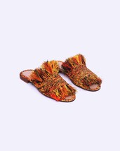 Handmade Raffia Sandals - Boho Chic Beach Footwear - Women&#39;s Summer Shoes - £54.10 GBP