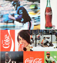 1972 Coca Cola Coke Advertisement Vintage Soda Pop Sports Theme Layout D... - $562.94 MXN
