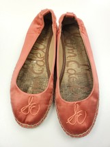 Sam Edelman Jessa, Peach Satin Espadrilles - Shoes Size 8 M - £23.66 GBP