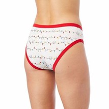 No Boundaries Women&#39;s Cotton Hipster Panties Size X-LARGE Christmas Lights NEW - £7.73 GBP