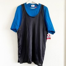 NWT 3 Vintage T Shirt Jersey Penny Dodger Sportswear Blue Black Adult XL... - £39.50 GBP
