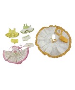 Crocheted Doll Clothes Dresses Bloomers Handmade Lot of 4 Vintage - €9,72 EUR