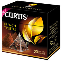 CURTIS Black Tea French Truffle Sealed BOX of 20 Pyramids US Seller Import Gourm - £4.63 GBP