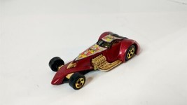 Vintage Hot Wheels 2000 Dark Red Hammered Coupe Joker Car - £1.57 GBP