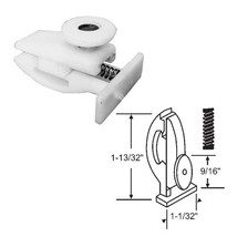 Gordon Glass® Nylon Guide with Single Roller Assembly for Retractable Showe - $20.95