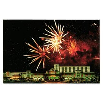 Gold Coast Hotel Casino Evening Lights Fireworks Vintage Postcard Tourism Gamble - £7.59 GBP