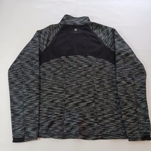 Tek Gear Men's Black & Gray Full Zip Long Sleeve Jacket Size XL image 12