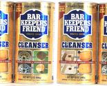 4 Ct Bar Keepers Friends 12 Oz Stainless Steel Porcelain Cleanser Remove... - $50.99