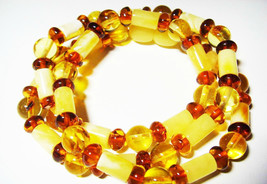 Amber Necklace for women Natural Baltic Amber Jewelry Gemstone Necklace - £68.92 GBP