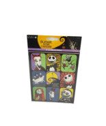 Vintage Cleo Disney Nightmare Before Christmas 36 Stickers NEW SEALED - $110.64 MXN