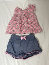 Just one you by Carters baby girl short outfit-sz 12 months - £7.45 GBP
