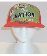 Parish Nation Outdoor Cap Hat Mens OSFM Red Snapback New - £17.05 GBP
