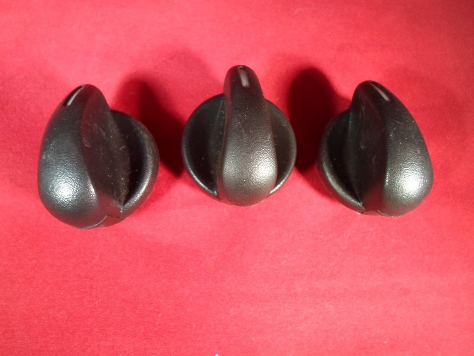 1995 - 2005 CAVALIER SUNFIRE BLACK CLIMATE CONTROL  KNOB SET OEM - $15.90
