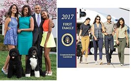 Obama First Family &quot;2017&quot; 12 Month Calendar &amp; Keepsake Mini Poster - £15.12 GBP