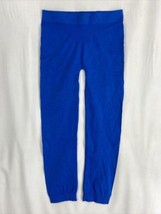La Scala USA Women’s Pullover Blue Stretch Yoga Athletics Leggings - £8.22 GBP