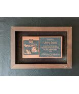 1989 Ups 20 Ans De Service Appréciation Award Métal Bois Plaque Personna... - €80,32 EUR