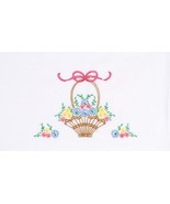 Jack Dempsey Needle Art Basket Of Daisies Perle Edge Pillowcases - €19,10 EUR Jack Dempsey Needle Art Basket Of Daisies Perle Edge Pillowcases - €19,10 EUR