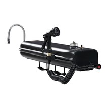 4.5 Gal Roof Rack Water Tank Portable Water Tank with Splash-Guard Panel - $419.88 CAD