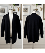 The Cashmere Project Black Open Front 100% Cashmere Cardigan Sweater $316 S - €61,79 EUR