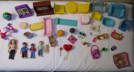 Fisher Price Loving Family Misc. Lot 39 Pc. - £39.60 GBP