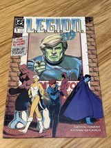 Vintage 1989 DC Comics The L.E.G.I.O.N. &#39;89 Comic Book Super Hero KG - £9.49 GBP