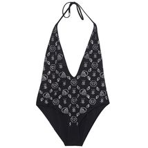 Philipp Plein Sleek Black Polyamide Swimsuit - £382.71 GBP