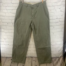 Perry Ellis Cottons Pants Gray Mens Sz 36X32 Trousers - $19.79