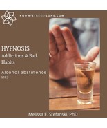 HYPNOSIS: ALCOHOL ABSTINENCE Addictions and Bad Habits MP3; Binaural Bea... - £3.19 GBP