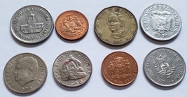 Mixed Coin Set of 8 from Central America - £7.15 GBP