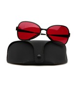 New Oliver Peoples OP-524 MBK Black Red lenses Sunglasses 61-18-130mm Japan - $1,105.77 CAD