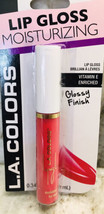 L.A. Colors Moisturizing Gloss Finish Vit.Enriched Lip Gloss-BLG68-Fruit... - $14.73