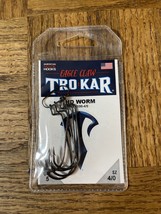 Eagle Claw Trokar HD Worm Hook Size 4/0 - £17.91 GBP