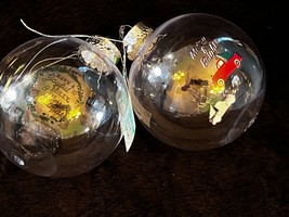 2 Crafter&#39;s Square Ornaments Decoration Balls, paintable and fillable - $9.00
