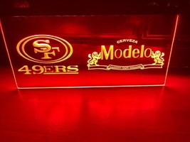 San Francisco 49ers Modelo Led Neon Sign Decor Crafts Display  - $25.99+