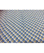 Vintage Cuise Line Scarf Blue Yellow 28 Inches Inch Square 22150 - £11.81 GBP