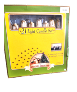 21 Light Candle Set Nostalgia Collection - Original Box - £15.92 GBP