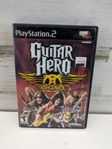 Guitar Hero: Aerosmith (Sony PlayStation 2, 2008) No Manual - £6.12 GBP