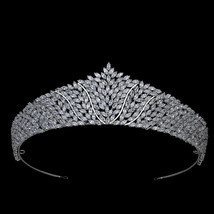 Tiaras and Crown Estilo europeo Gorgeous Wedding Hair Accessories Jewelr... - £80.61 GBP
