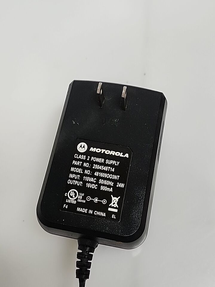 Genuine Motorola Adapter Power Supply for Radio Battery Charger Base PMTN4034A - $14.85